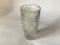 Seau à Champagne Blanc Art Déco en Verre, France, 1940s 4