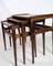 Vintage Nesting Tables in Rosewood from Heltborg Møbler, 1960s, Set of 3 10