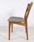 Model 42A Chairs in Oak and Teak by Helge Sibast, 1960s, Set of 6 5