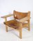 Spanish BM2226 Chair in Patinated Leather by Børge Mogensen, 1960s, Image 8