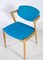 Model 42 Dining Room Chairs by Kai Kristiansen for Andersen Møbelfabrik, 1960s, Set of 8 3