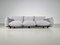 3-Seater Sofa in Grey Boucle by Mario Marenco for Arflex, 1970s 1