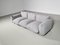 3-Sitzer Sofa aus Grauem Boucle von Mario Marenco für Arflex, 1970er 3
