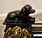 Antique Country House Fender with Hunting Dogs in Brass and Iron, 1880 6