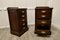 Vintage Nightstands with Drawers, 1920, Set of 2 7
