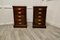Vintage Nightstands with Drawers, 1920, Set of 2 2