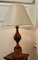 Bulbous Folk Art Painted Spanish Lamp, 1920s 4