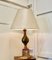 Lámpara española bulbosa de arte popular pintado, años 20, Imagen 2