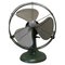 Vintage Brass Electric Fan by Frost & Co, 1940 1