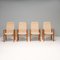 Teak & Fabric Dining Chairs from Dyrlund, 1960s, Set of 4 2