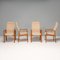 Teak & Fabric Dining Chairs from Dyrlund, 1960s, Set of 4 4