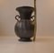 Large Art Deco Disko Metal Vase by Just Andersen, Image 2