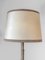 Lámpara de pie alemana de cuero de Charlotte Waver, años 80, Imagen 2