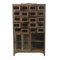 Wooden Display Cabinet with 20 Glass Compartments 3
