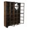 Large Wooden Display Case with 24 Compartments 2