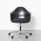 Fauteuil PAAC en Plastique Noir attribué à Charles & Ray Eames pour Vitra, 2000s 3