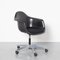 PAAC Black Plastic Armchair attributed to Charles & Ray Eames for Vitra, 2000s, Image 1