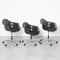Charles & Ray Eames zugeschriebener PAAC Armlehnstuhl aus schwarzem Kunststoff für Vitra, 2000er 18