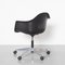 PAAC Black Plastic Armchair attributed to Charles & Ray Eames for Vitra, 2000s, Image 2