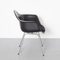 Schwarzer Dax Chair von Eames für Vitra, 2000er 6