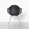 Schwarzer Dax Chair von Eames für Vitra, 2000er 5