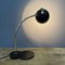 Lámpara de escritorio negra con techo esmaltado de Zirax, años 30, Imagen 21