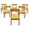 Vintage School Chairs for Children, 1970s, Set of 6 1