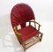 Red G23 Hoop Armchair attributed to Piero Palange & Werther Toffoloni, 1970s 5