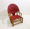 Red G23 Hoop Armchair attributed to Piero Palange & Werther Toffoloni, 1970s 3