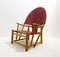 Red G23 Hoop Armchair attributed to Piero Palange & Werther Toffoloni, 1970s 7
