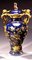 Vasi blu polvere e dorati, Cina, fine XVIII secolo, set di 3, Immagine 11