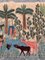 Ägyptischer gewebter Wandteppich von Wissa Wassef School, 1950er 3