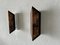 Copper Geometric Sconces, France, 1950s, Set of 2 4