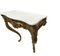 19th Century French Giltwood Console Table with Marble Top 7