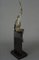 Art Deco Black Marble Base Sculpture by Max Le Verrier Gloire, 1930s, Image 2