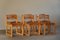 Modern Danish Dining Chairs in Pine and Leather attributed to Knud Færch, 1970s, Set of 6 13