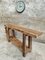 Oak Side Table Workbench 7