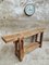 Oak Side Table Workbench 6