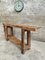 Oak Side Table Workbench 8