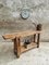 Oak Side Table Workbench, Image 14