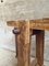 Oak Side Table Workbench 9