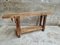 Oak Side Table Workbench, Image 1