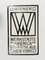 Wiener Werkstätte of America Inc New York Enameled Advertising Sign by Josef Hoffmann, 1960s 16