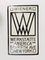 Wiener Werkstätte of America Inc New York Enameled Advertising Sign by Josef Hoffmann, 1960s, Image 16