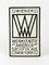 Wiener Werkstätte of America Inc New York Enameled Advertising Sign by Josef Hoffmann, 1960s, Image 4