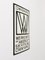 Wiener Werkstätte of America Inc New York Enameled Advertising Sign by Josef Hoffmann, 1960s 10