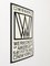 Wiener Werkstätte of America Inc New York Enameled Advertising Sign by Josef Hoffmann, 1960s, Image 11