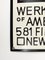 Emailliertes Wiener Werkstätte of America Inc New York Werbeschild von Josef Hoffmann, 1960er 17