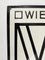 Insegna pubblicitaria smaltata Wiener Werkstätte of America Inc New York di Josef Hoffmann, anni '60, Immagine 20