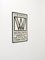 Wiener Werkstätte of America Inc New York Enameled Advertising Sign by Josef Hoffmann, 1960s 13